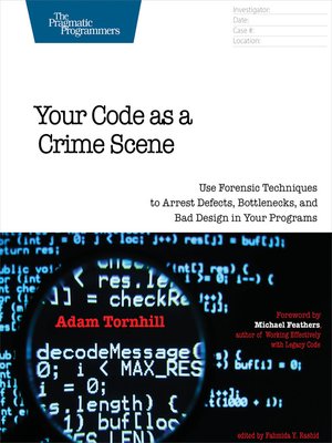 cover image of Your Code as a Crime Scene
